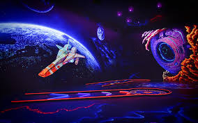 Glowing Rooms 3D Schwarzlicht Minigolf Dresden
